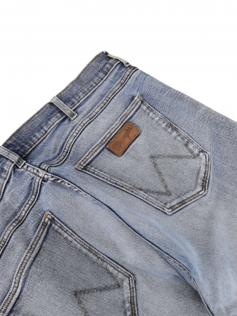 Blugi albastri Wrangler Barbati-XXL [3]