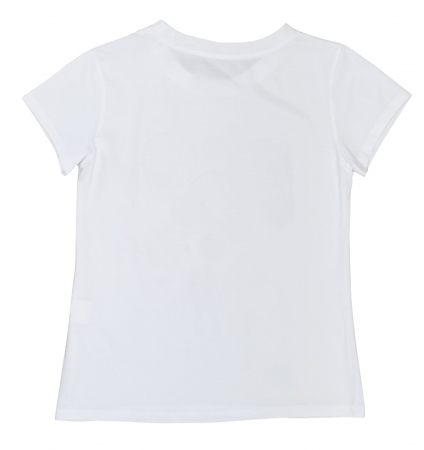 Tricou alb Retro Femei-S [1]