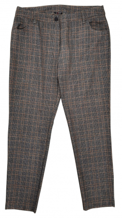 Pantaloni Femei - Pantaloni maro Retro Femei-L