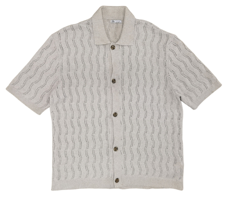 Noutati - Tricou bej Zara Barbati-XL