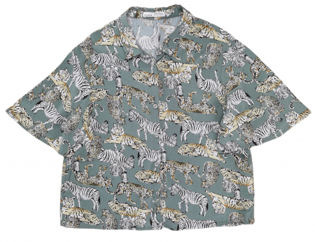 Camasi Femei - Camasa animal print Pull&Bear Femei-L