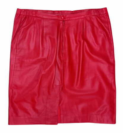 Fusta rosie piele Femei-XL [1]
