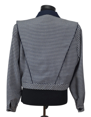 Sacou in carouri Vintage Femei-S [2]