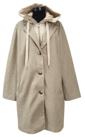 Femei - Palton bej Laura Torelli Femei-M