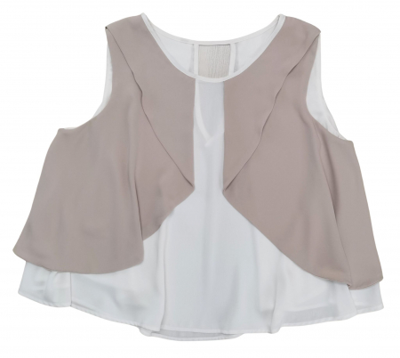 Maiouri Femei - Top bej Retro Femei-S