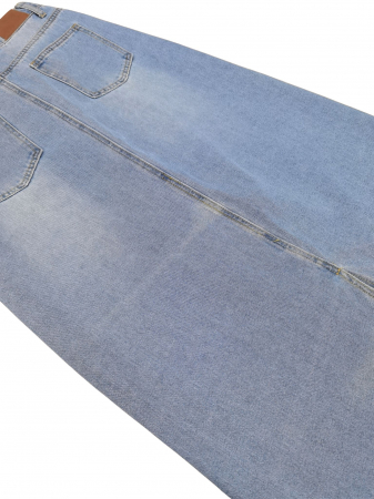 Fusta denim Retro Femei-M [3]