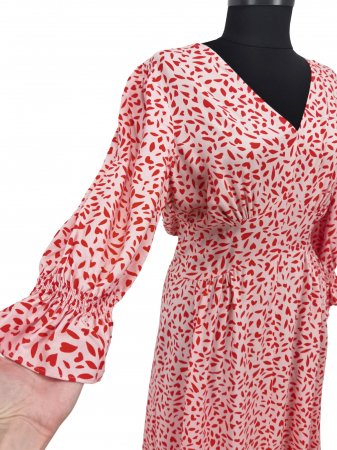 Rochie roz Retro Femei-S [3]