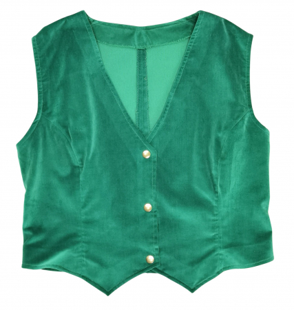 Maiouri Femei - Vesta verde catifea Femei-L
