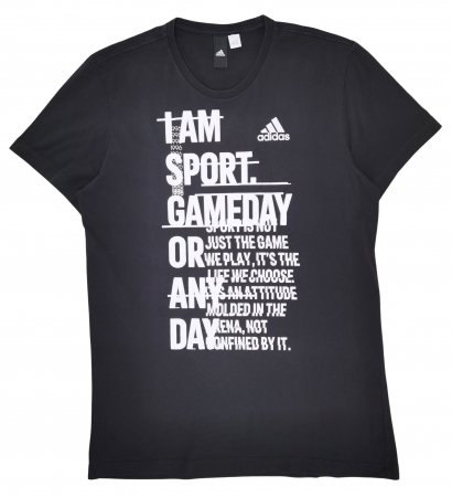 Barbati - Tricou negru adidas Barbati-M