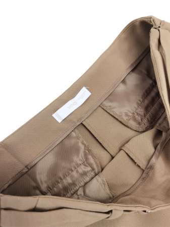Pantaloni bej MANGO Femei-L [3]