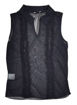 Camasa cu maneca scurta Femei - Camasa neagra Amsiu Femei-M