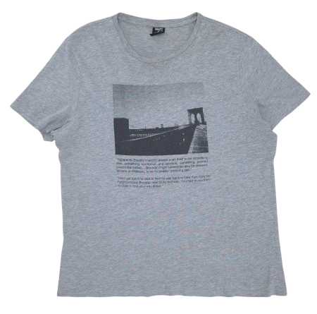 Barbati - Tricou gri Today Barbati-XL