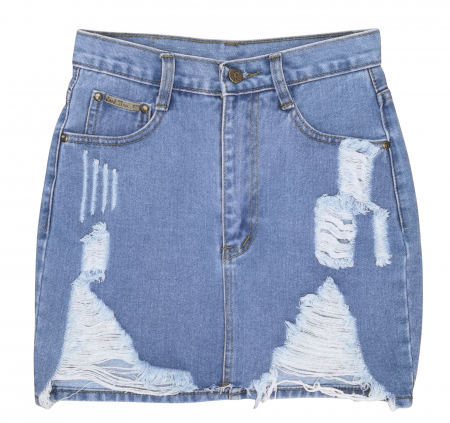 Fuste scurte Femei - Fusta denim Retro Femei-XS