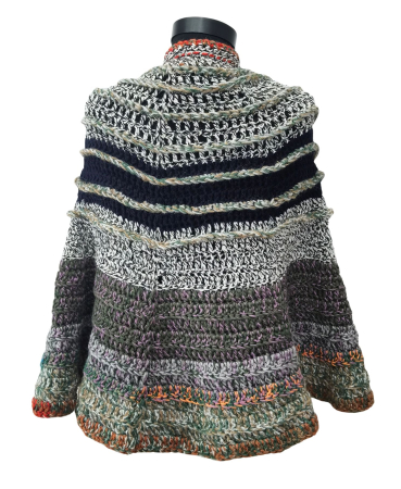 Poncho hand-made Femei-One size [1]
