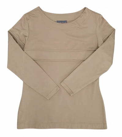 REDUCERI - Bluza bej Retro Femei-L