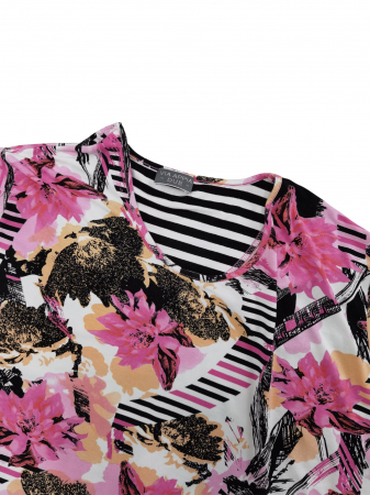 Tricou roz Retro Femei-3XL [2]