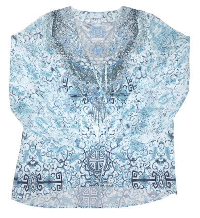 Bluze Femei - Bluza cu imprimeu Retro Femei-XL