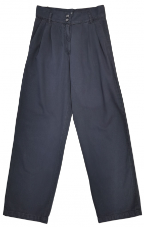 Pantaloni Femei - Pantaloni negri Pull&Bear Femei-L