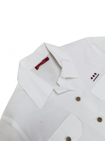 Camasa alba Vintage Femei-XS [2]