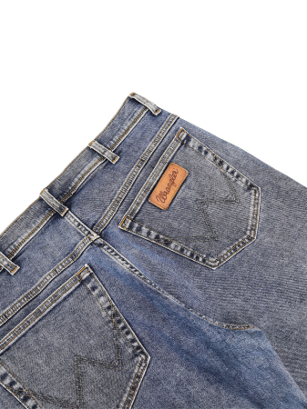 Blugi albastri Wrangler Barbati-XL [2]