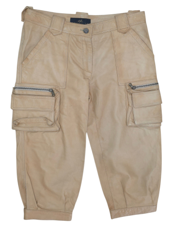 Pantaloni Femei - Pantaloni piele Retro Femei-M