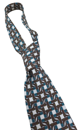 Cravata matase Hermès anii '70 [2]