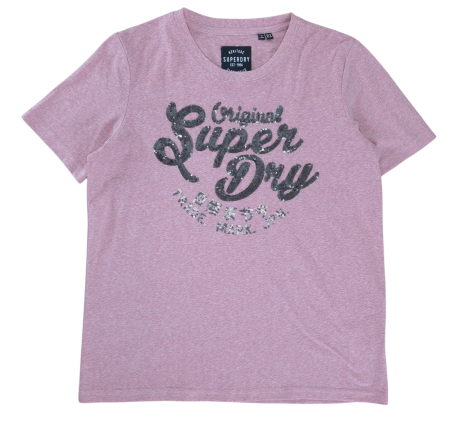 Femei - Tricou roz Superdry Femei-M