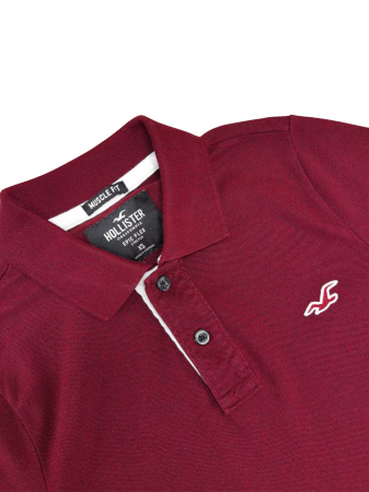 Tricou visiniu Hollister Barbati-XS [2]