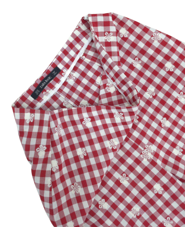 Pantaloni cu imprimeu Zara Femei-XS [2]