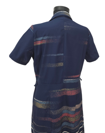 Rochie plisata Retro Femei-M [3]