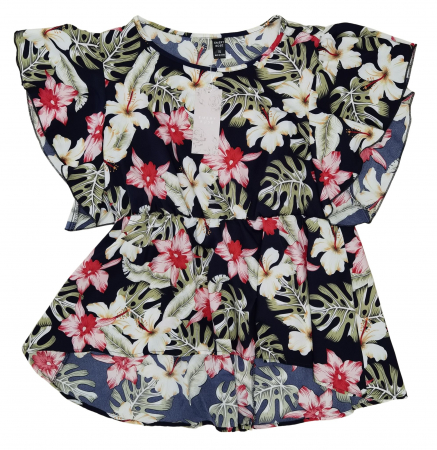 Tricouri Femei - Tricou inflorat Emery Rose Femei-XL