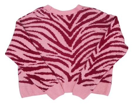 Pulover roz cu model Femei-S [1]