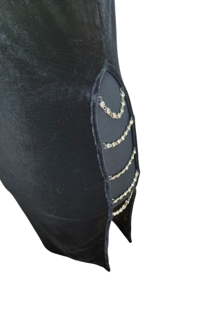 Rochie catifea Retro Femei-M [3]