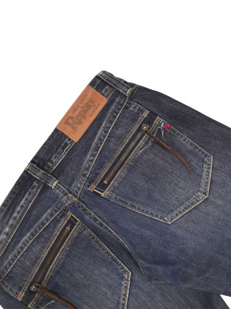 Blugi albastri Replay Femei-M [3]