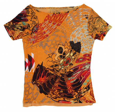 Tricouri Femei - Tricou cu model Retro Femei-M