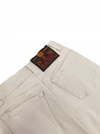 Pantaloni bej Vintage Femei-XXS [3]