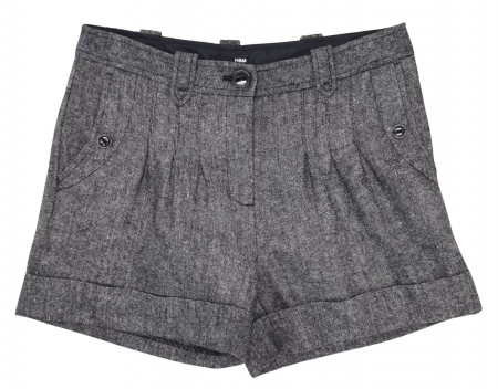 Pantaloni scurti Femei - Pantaloni gri H&M Femei-L