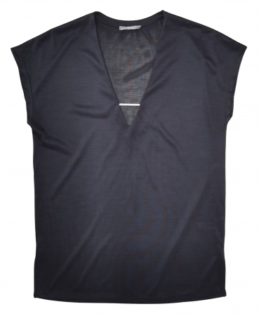 FEMEI - Tricou negru Zara Femei-S