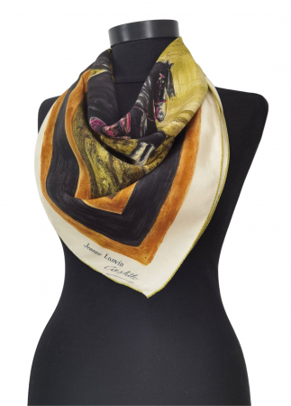 Premium - Esarfa matase Jeanne Lanvin Femei