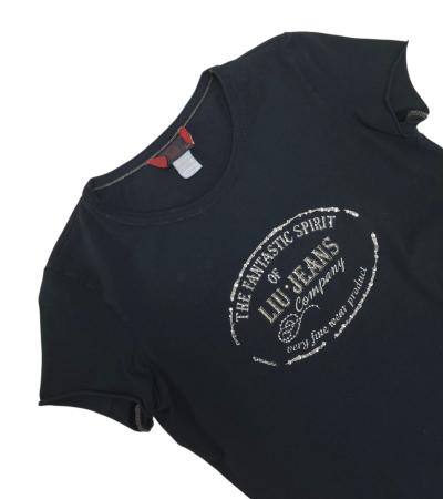 Tricou negru Liu-Jo Femei-S [2]