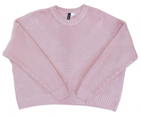 Pulovere Femei - Pulover roz H&M Femei-L
