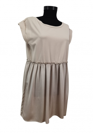 Rochie bej Retro Femei-M [1]