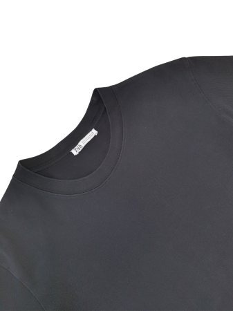 Tricou negru Zara Barbati-S [2]