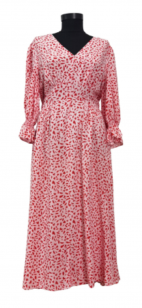 Rochii - Rochie roz Retro Femei-S