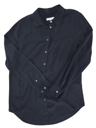 Noutati - Camasa neagra matase Femei-S
