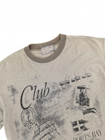 Tricou bej Custom Barbati-L [2]