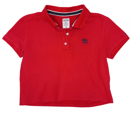 Noutati - Tricou crop-top Tommy Hilfiger Femei-M