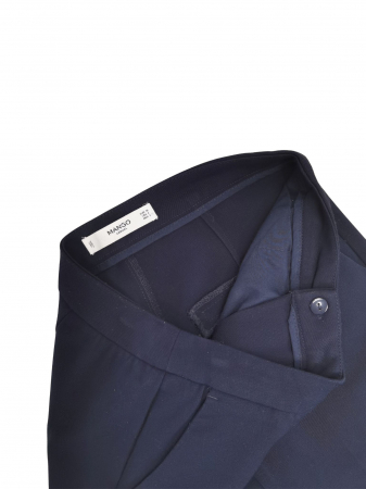 Pantaloni bleumarin MANGO Femei-S [2]