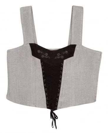 Maiouri Femei - Top in si piele Vintage Femei-L