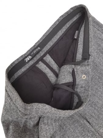 Pantaloni gri Zara Femei-M [2]